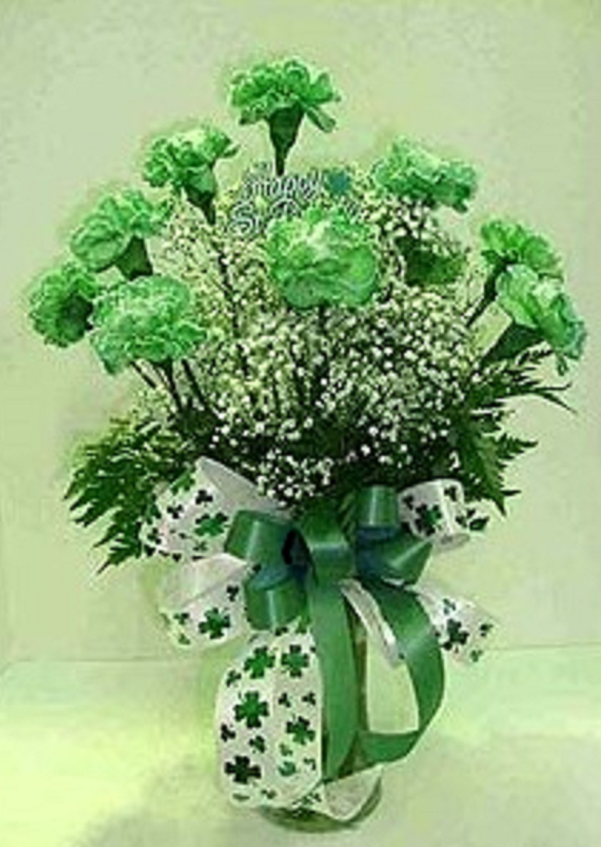 flowers for st patricks day wedding