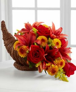 The FTD Fall Harvest Cornucopia by Better Homes and Gardens