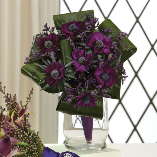 Purple Passion Maid-of-Honor Bouquet