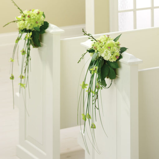 Forever Yours Pew Decoration