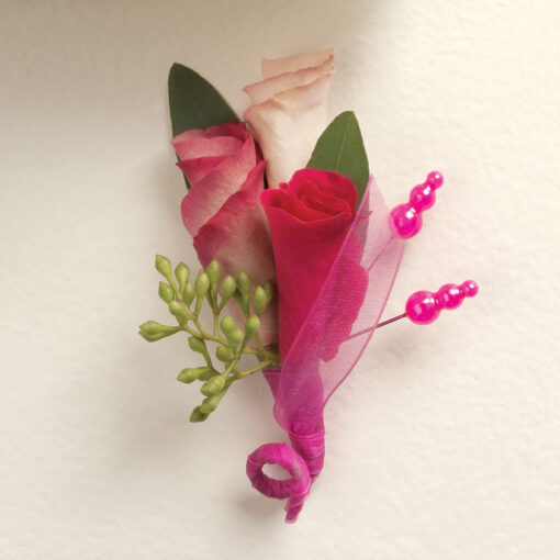 Blushing Beauty Boutonniere
