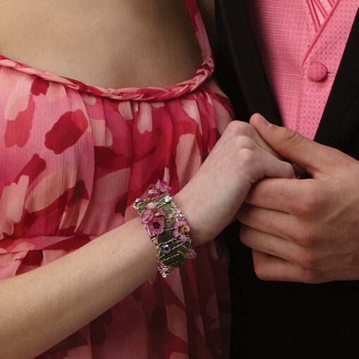 Pink & Pretty Floral Bracelet