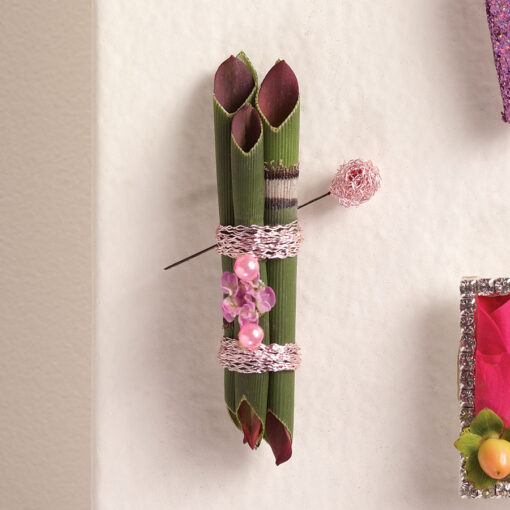 Wrapped Reed Boutonniere