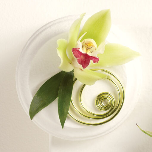 Cymbidium Swirl Boutonniere