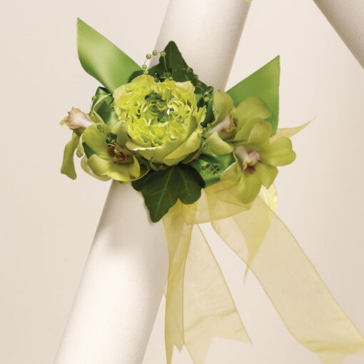 Green Goddess Wrist Corsage