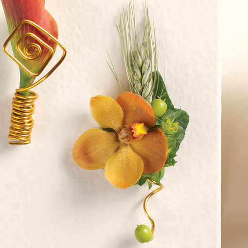 Orchid Cluster Boutonniere