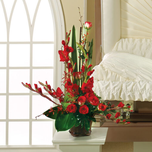 In His Honor Pedestal Arrangement