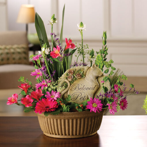 Remembrance Pet Garden Basket