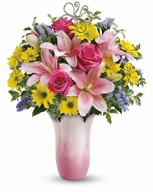 Teleflora's Pretty Petal Bouquet