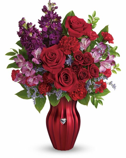 Teleflora's Shining Heart Bouquet