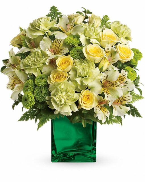 Teleflora's Emerald Elegance Bouquet