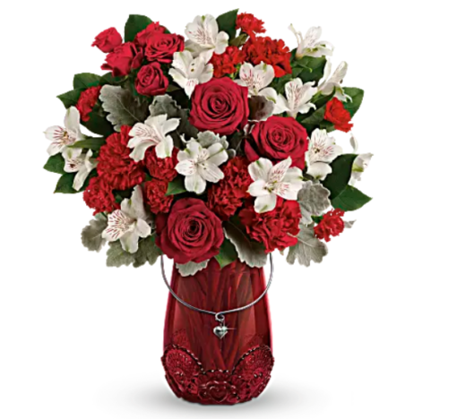 Teleflora's Red Haute Bouquet