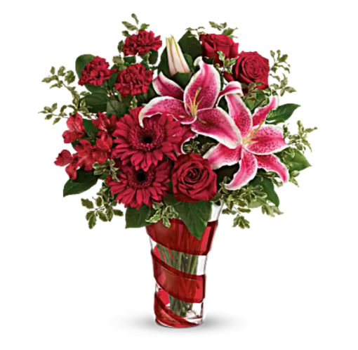 Teleflora's Swirling Desire Bouquet